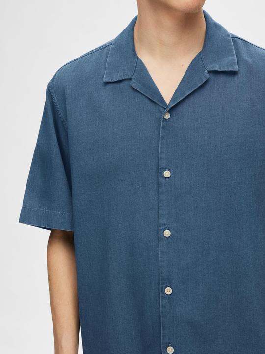 Image du produit Selected Homme Chemise en jean à manches courtes (S)