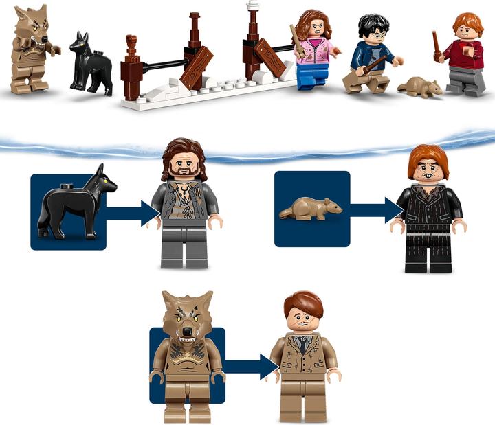 Actual product image LEGO Howling hut and whipping willow (76407, LEGO Harry Potter)