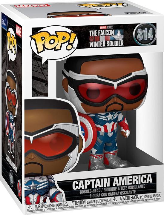 Immagine prodotto Funko Pop! Falcon & Winter Soldier : Captain America (814)