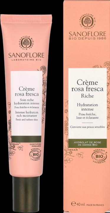 Image du produit Sanoflore Crème rose fresca (40 ml, Crème de nuit)