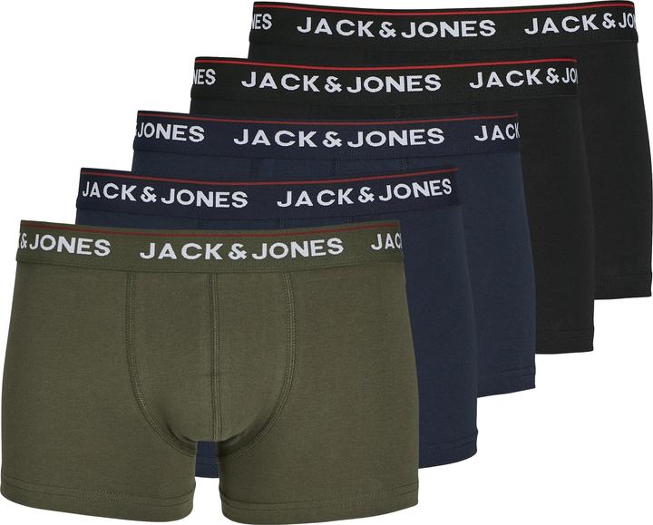 Jack & Jones 5er-Pack Boxershorts (XXL, 5er Pack)