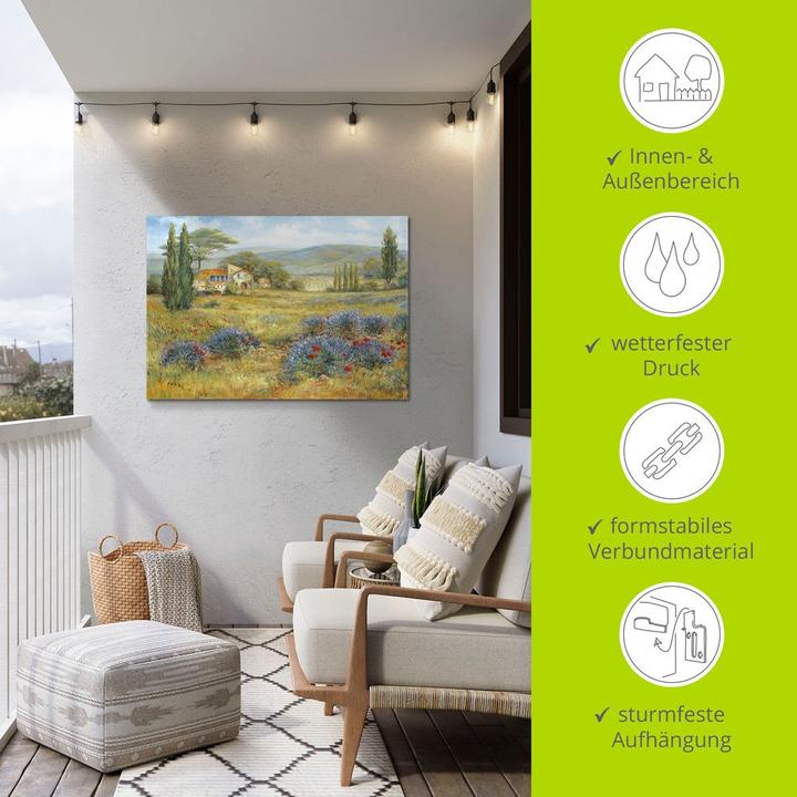 Actual product image Artland Provence lavender meadow T4CI (100 x 70 cm)