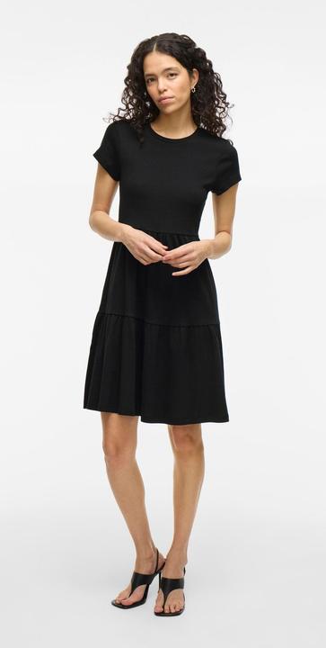 Image du produit Vila Petite – Kurzärmeliges Midikleid (S)