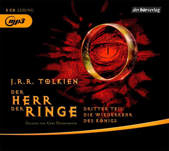 Image du produit Le Seigneur des Anneaux. Troisième partie - Le retour du roi (J.R.R.R. Tolkien, Allemand)