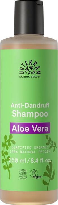 Produktbild Urtekram Shampoo Aloe Vera Antischuppen 250 ml (250 ml, Flüssiges Shampoo)