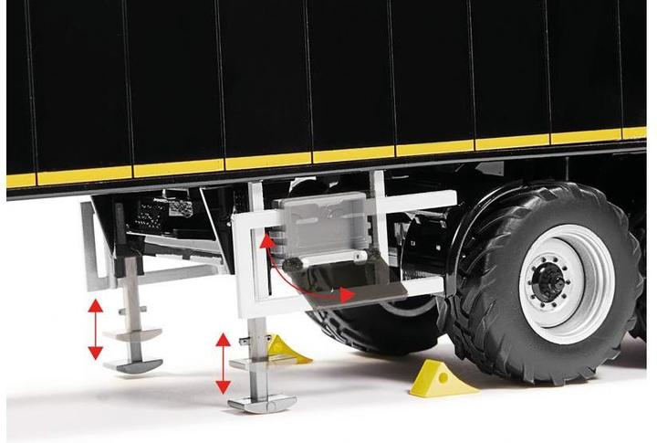 Actual product image Wiking 0776 59 Track 1 Krampe Rollbandwagen SB II 30/1070, black