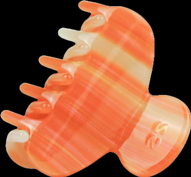 Sasstie Haarklammer Crop Orange Glow (1 Stk.)