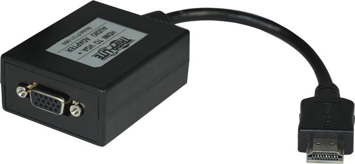 Actual product image Eaton HDMI to VGA with Audio Converter Cable Adapter for Ultrabook/Laptop/Desktop PC M/F 6 (HDMI, VGA, 15.24 cm)