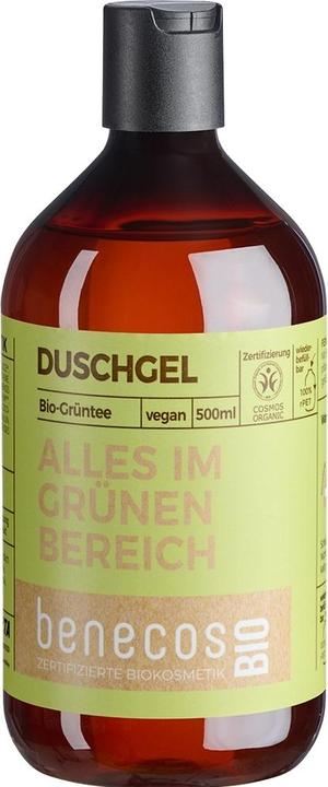 Produktbild Benecos Duschgel Grüntee (500 ml)