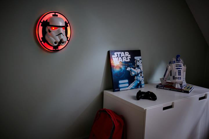 Actual product image Philips Stormtrooper white LED Wall light, LED, Wall, Boy, Battery