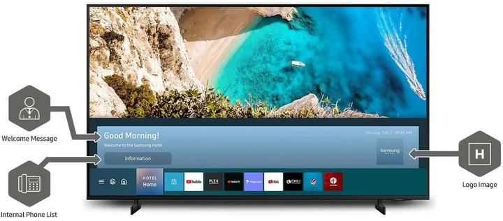 Actual product image Samsung HG43AU800 (43", LED, 4K)