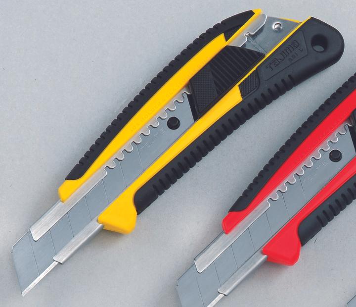Produktbild Tajima Verstärktes Gummimesser mit brechbaren 18-mm-Klingen GRI*L (Cutter)