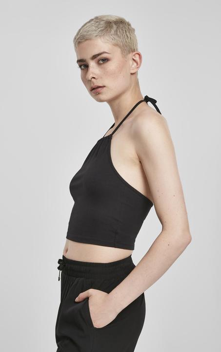 Produktbild Urban Classics Ladies Cropped Neckholder Top 2-Pack (XS)
