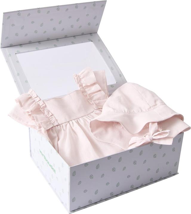 Produktbild Vertbaudet Mädchen Baby Geschenk-Set: Kleid & Sonnenhut