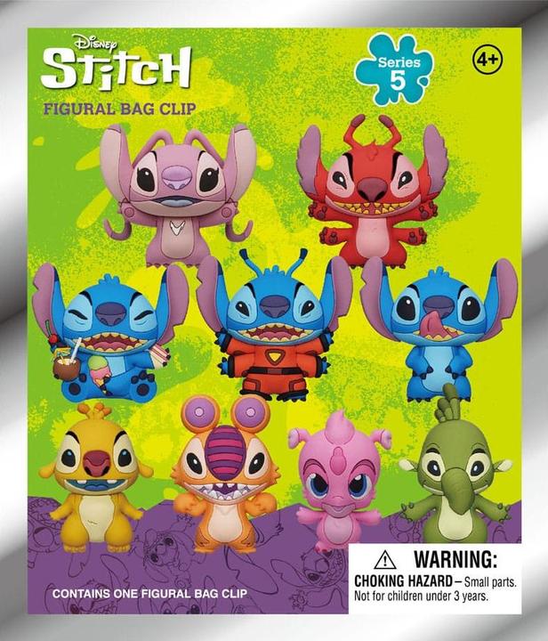 Produktbild Monogram Int. Lilo & Stitch PVC-Taschenanhänger Serie 5 Display (24)