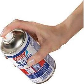 Produktbild tesa Sprühkleber PERMANENT, starker Klebstoff zum Sprühen, 300ml Dose (295 g, 300 ml)