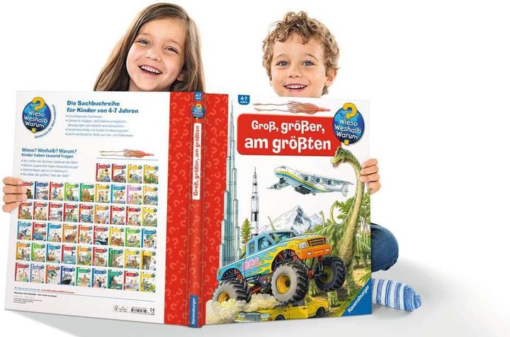 Actual product image Ravensburger Gross, grösser, am grössten (Riesenbuch) (German, Carola of Boiler, 2017)