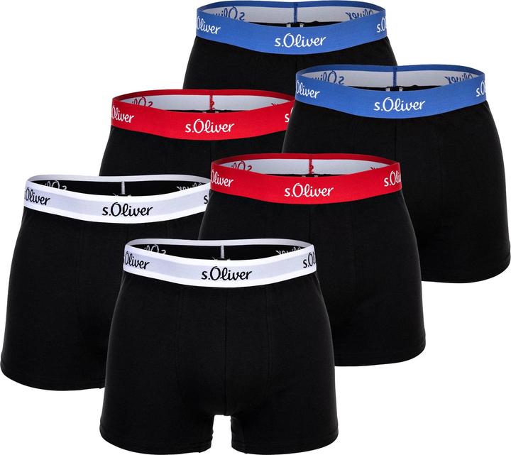 Produktbild S.Oliver Boxershort Casual Stretch (XXL, 6er Pack)