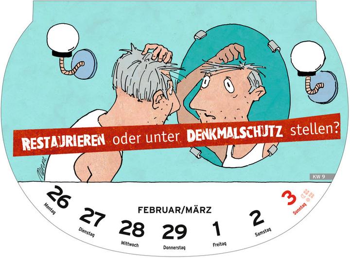 Immagine prodotto Heye Calendario illustrato Detti stupidi (21 x 29 cm, Nessuna rilegatura, Tedesco)