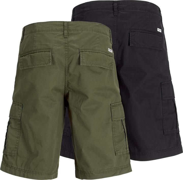 Actual product image Jack & Jones 2-pack Loose Fit Cargo Shorts Cargo Shorts (M)