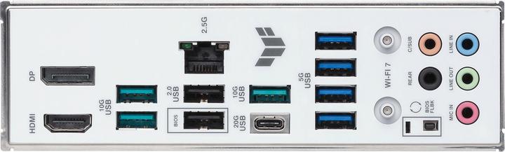 Image du produit ASUS TUF Gaming B850-BTF WIFI W (AM5, AMD B850, ATX)