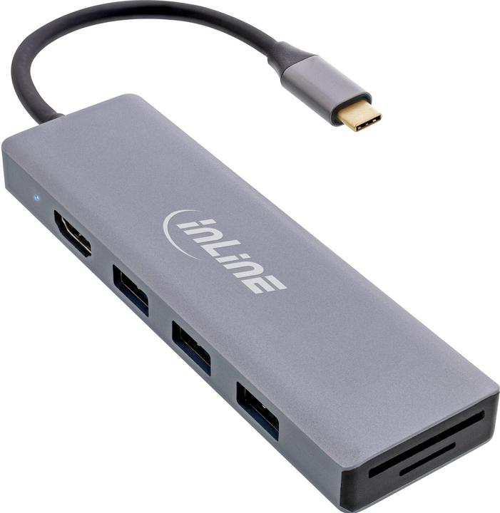 Actual product image InLine Docking station (USB-C, 4 Ports)