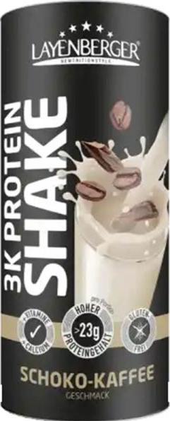 Actual product image Layenberger 3K Protein Shake Chocolate-Coffee 360g (Coffee, Chocolate, 1 pcs., 360 g)