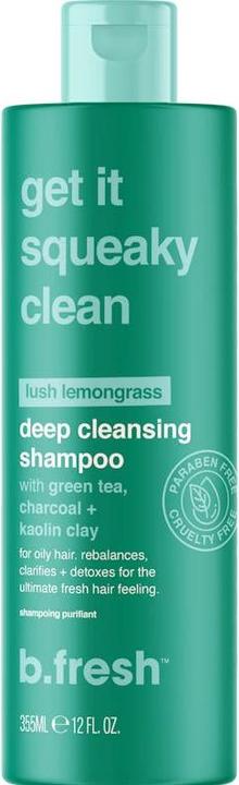 B.fresh Get It Squeaky Clean Shampoo detergente profondo 355 ml (355 ml, Shampoo liquido)