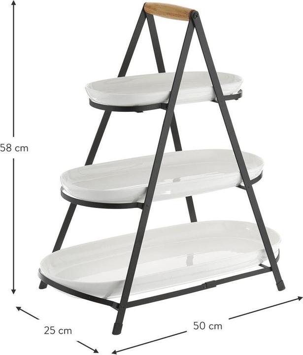 Actual product image Ladelle Serving tray Serve & Share II 50.6 x 54.5 cm