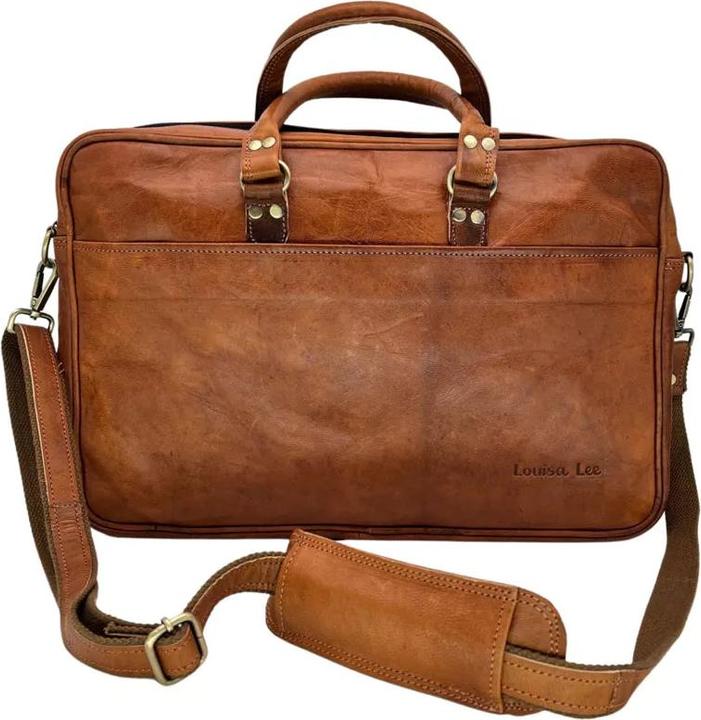 Immagine prodotto Louisa Lee Borsa per laptop 16" in pelle fatta a mano No.6 (16")