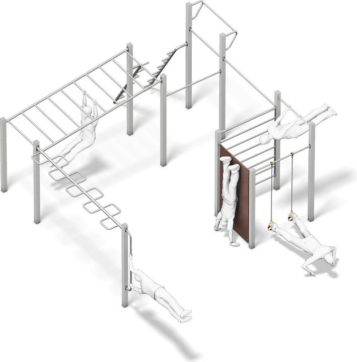 Produktbild Playparc Calisthenics-Station Discovery