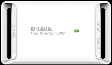 Immagine prodotto D-Link DPE301GI: iniettore PoE+ Gigabit (802,3at (PoE+), 802.3af (PoE), 30 W)