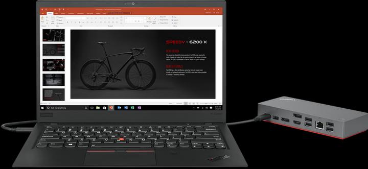 Actual product image Lenovo ThinkPad Universal USB-C Dock v2 (12 Ports)
