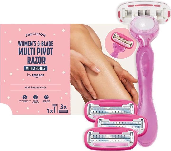 Produktbild Syoss Von Amazon, Multi -Pivot -Rasiermesser, Maschine + 3 Einsätze