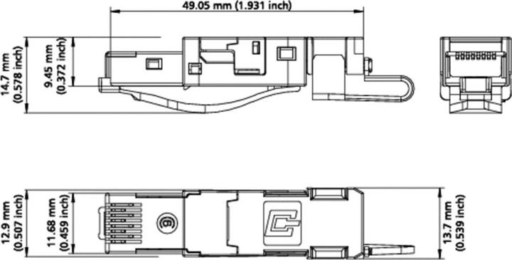 Produktbild Wirewin Feldkonfektionierbarer RJ45 Stecker