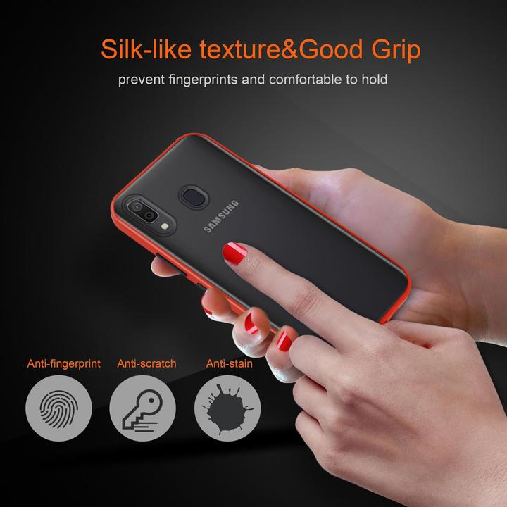 Immagine prodotto Cadorabo Copertura opaca ibrida (TCL A30, Samsung Galaxy M10s, Samsung Galaxy A20)