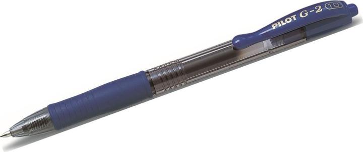 Image du produit Pilot Roller à encre gel G2-10 Klassik Largeur de trait : 0,6 mm Couleur de l'encre : bleu (Bleu, 1 x)