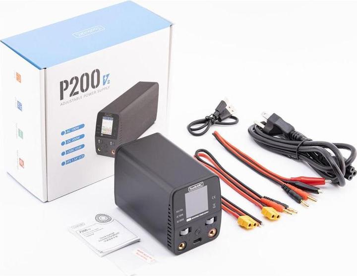 Produktbild Toolkitrc P200 V2 Netzteil 30V 10A 100/200W AC und DC Input