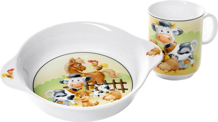 Actual product image Ritzenhoff & Breker R+B children's tableware farmyard animals 2t