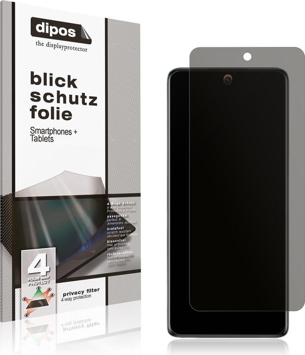 Actual product image Dipos Privacy Screen Protector 4-Way Privacy-Filter (1 Piece, Infinix Hot 40i)