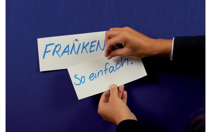 Produktbild Franken Moderationskarte Rechteck