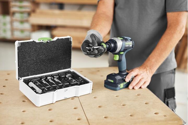 Produktbild Festool Forstnerbohrer-Set SYS3 S 76-FB CE-SORT/5 (15, 20, 25, 30, 35 mm)