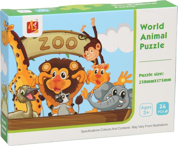 Immagine prodotto Puzzle Zoo, 24 pezzi. (24 pezzi)