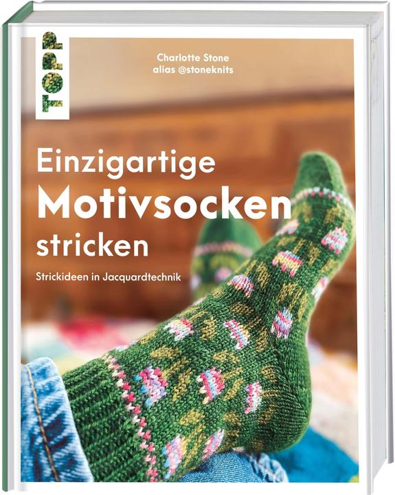 Immagine prodotto Einzigartige Motivsocken stricken (Tedesco, Charlotte Stone, 2023)