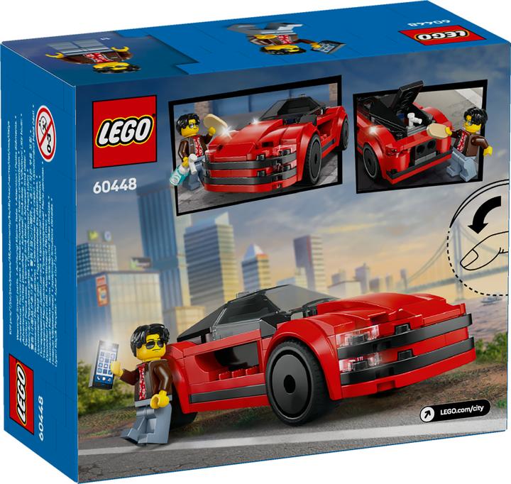 Produktbild LEGO Roter Sportwagen (60448, LEGO City)
