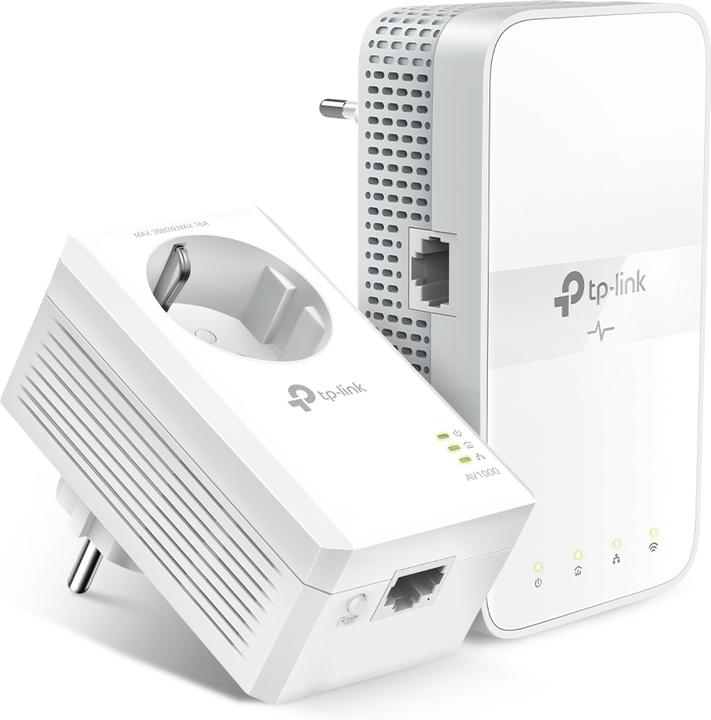 Actual product image TP-Link AV1000 Gigabit Passthrough Powerline ac Wi-Fi Kit TL-WPA7617 KIT with TL-PA7017P 10 (1200 Mbit/s)