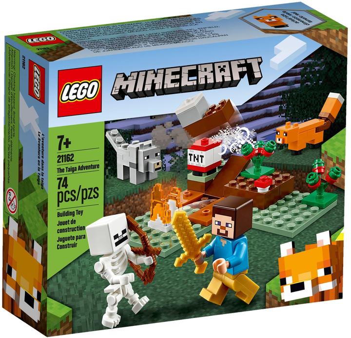 Produktbild LEGO Das Taiga-Abenteuer (21162, LEGO Minecraft)