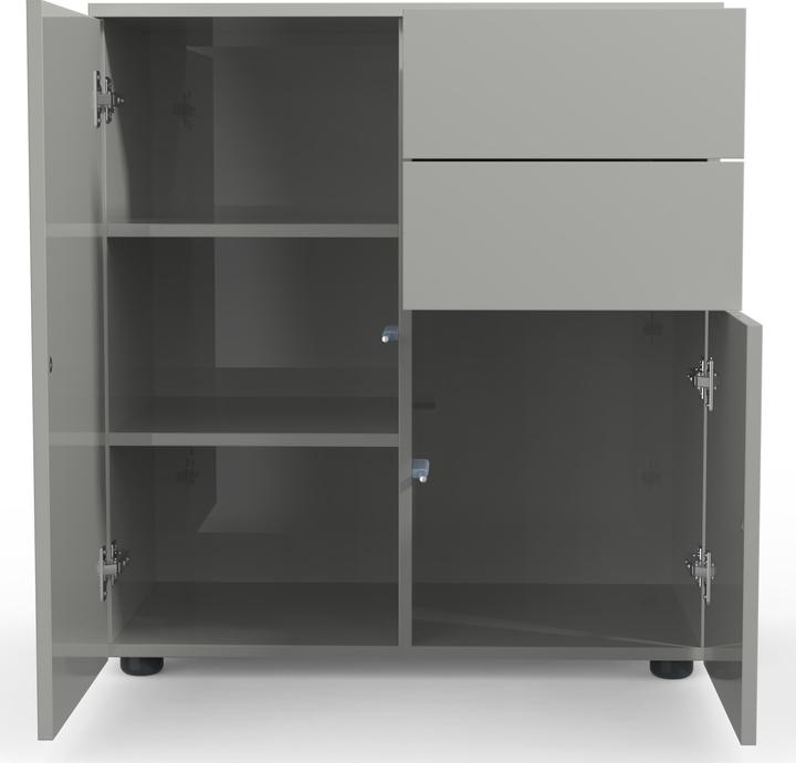 Produktbild VCM Kommode Sideboard Dalosa 4 Schublade (70 x 39 x 77 cm)
