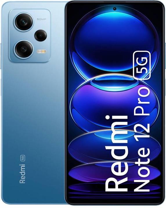 Produktbild Xiaomi Redmi Note 12 Pro (128 GB, Sky Blue, 6.67", Dual SIM, 50 Mpx, 5G)