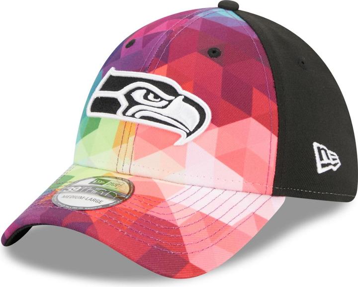 Actual product image New Era 39Thirty Cap - CRUCIAL CATCH Seattle Seahawks (S/M)